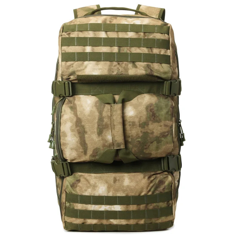 Travel Backpack Tactical Militari Bag Waterproof Hiking Rucksack Outdoor Nylon Shoulder Package for Camping Climbing Molle