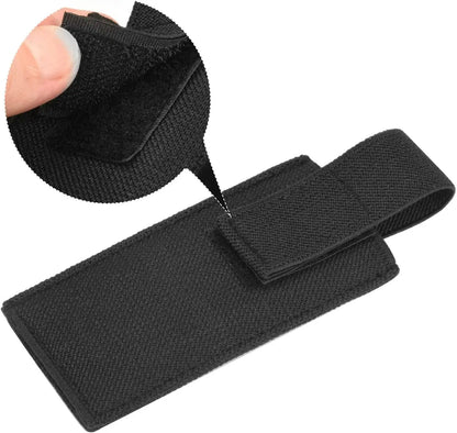9mm Pistol Magazine Pouch Concealed Carrier Extra Single Pistol Magazine Carrier Horizontal Pouch with Safety Hook and Loop