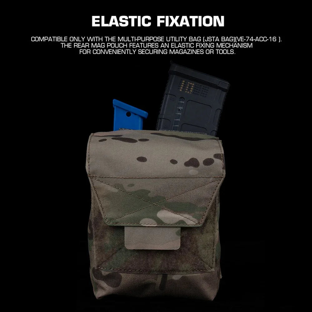 Multifunctional Sundries JSTA Pouch Insert Plate For 9MM 5.56 7.62 Magazine Holder Quick Release Hunting Shooting Airsoft Gear