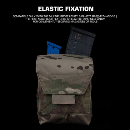 Multifunctional Sundries JSTA Pouch Insert Plate For 9MM 5.56 7.62 Magazine Holder Quick Release Hunting Shooting Airsoft Gear
