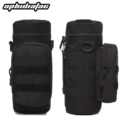 OPHIDIAN Portable Water Bottle Bag Water Bottle Holder Molle Water Bottle Bag Suitable for Outdoor Camping Hiking Fishing