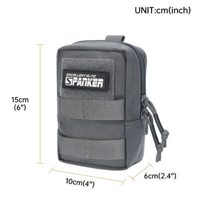 EXCELLENT ELITE SPAHKER Tactical Molle Pouch Waist Bag Outdoor EDC Tool Bag Backpack/Vest Accessories Pack Hunting Compact Bag