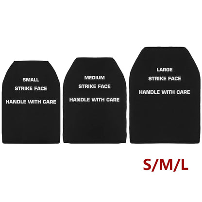 2PCS Airsoft Tactical Vest Sponge Plate Paintball Hunting Vest Carrier Shock Protective Insert Plates Soft Portable Breathable
