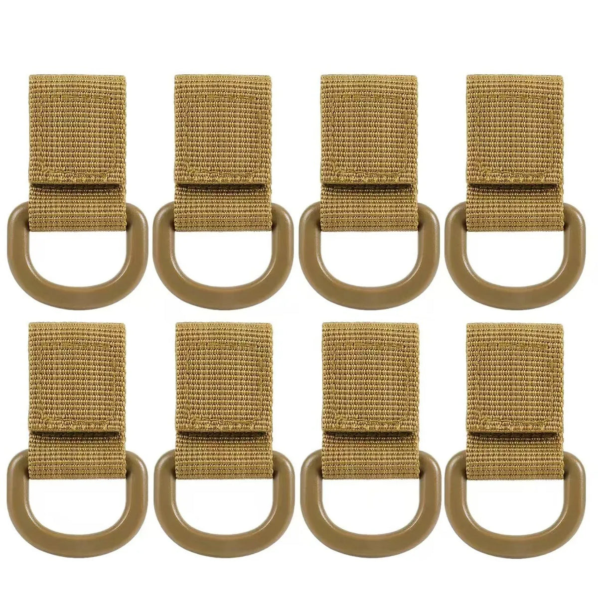 Tactical Hanging Hook Clip Clamp Buckle Nylon Webbing Molle Backpack Buckle Outdoor Hiking Climbing Accessories