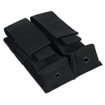 9mm Magazine Pouch Single Double Magazine Pouch Outdoor Molle Open Top Magazine Pouch for Glock M1911 92F Flashlight Bag