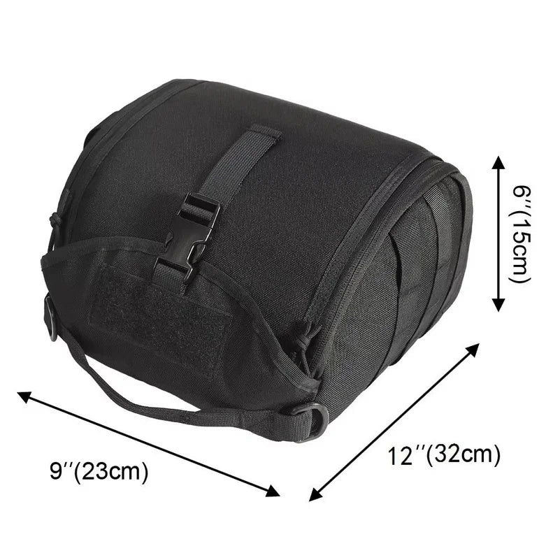 Tactical Fast Helmet Pack Helmet Storage Bag Outdoor Hiking Sports Motorcycle Cycling Carrying Pouch for Hunting Accessories