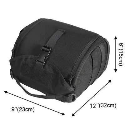 Tactical Fast Helmet Pack Helmet Storage Bag Outdoor Hiking Sports Motorcycle Cycling Carrying Pouch for Hunting Accessories