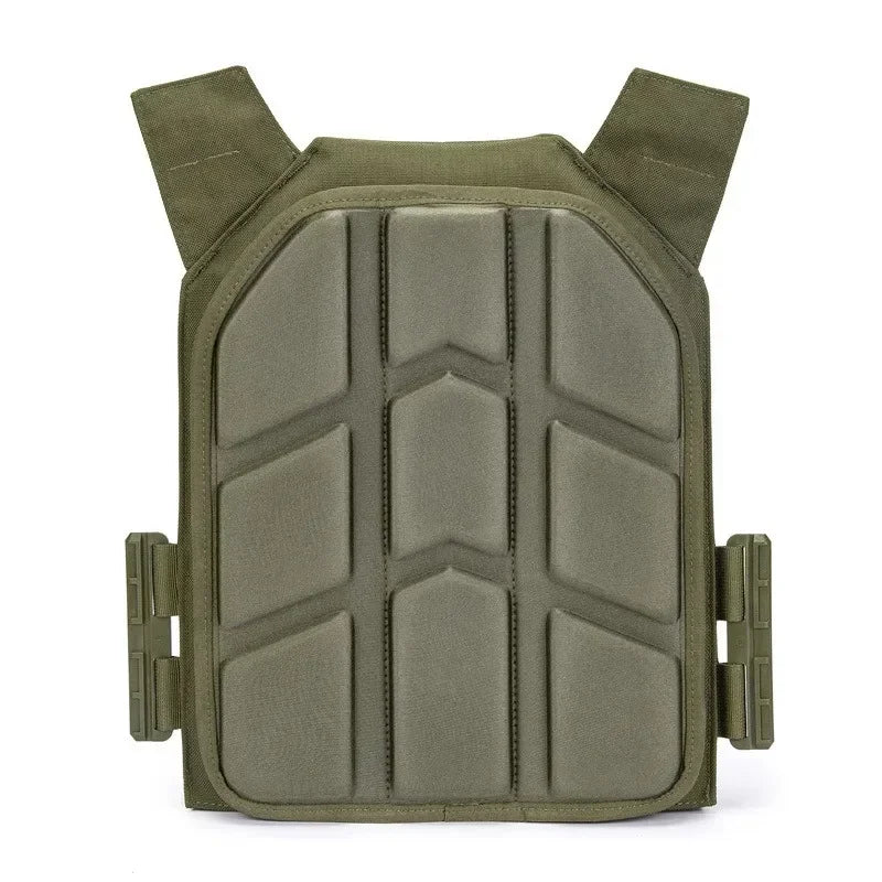 Removable Molded Tactical Vest Pad Shock absorbing  for Paintball Game Vest Tactical Plate Carrier Vest Cushion 26x33cm
