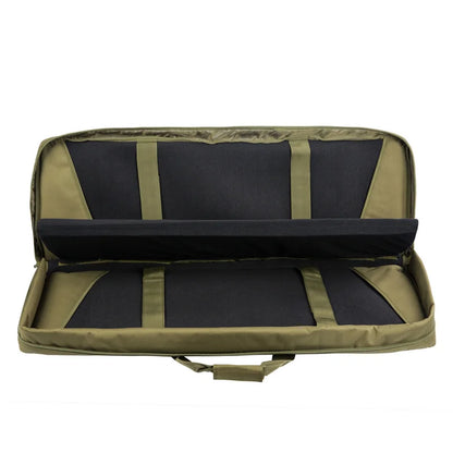 LQARMY 81 97 106 122cm Tactical Gun Bag Double Rifle Case  Molle Rifle Bag Sniper Airsoft Gun Case Backpack Hunting Gun Holster