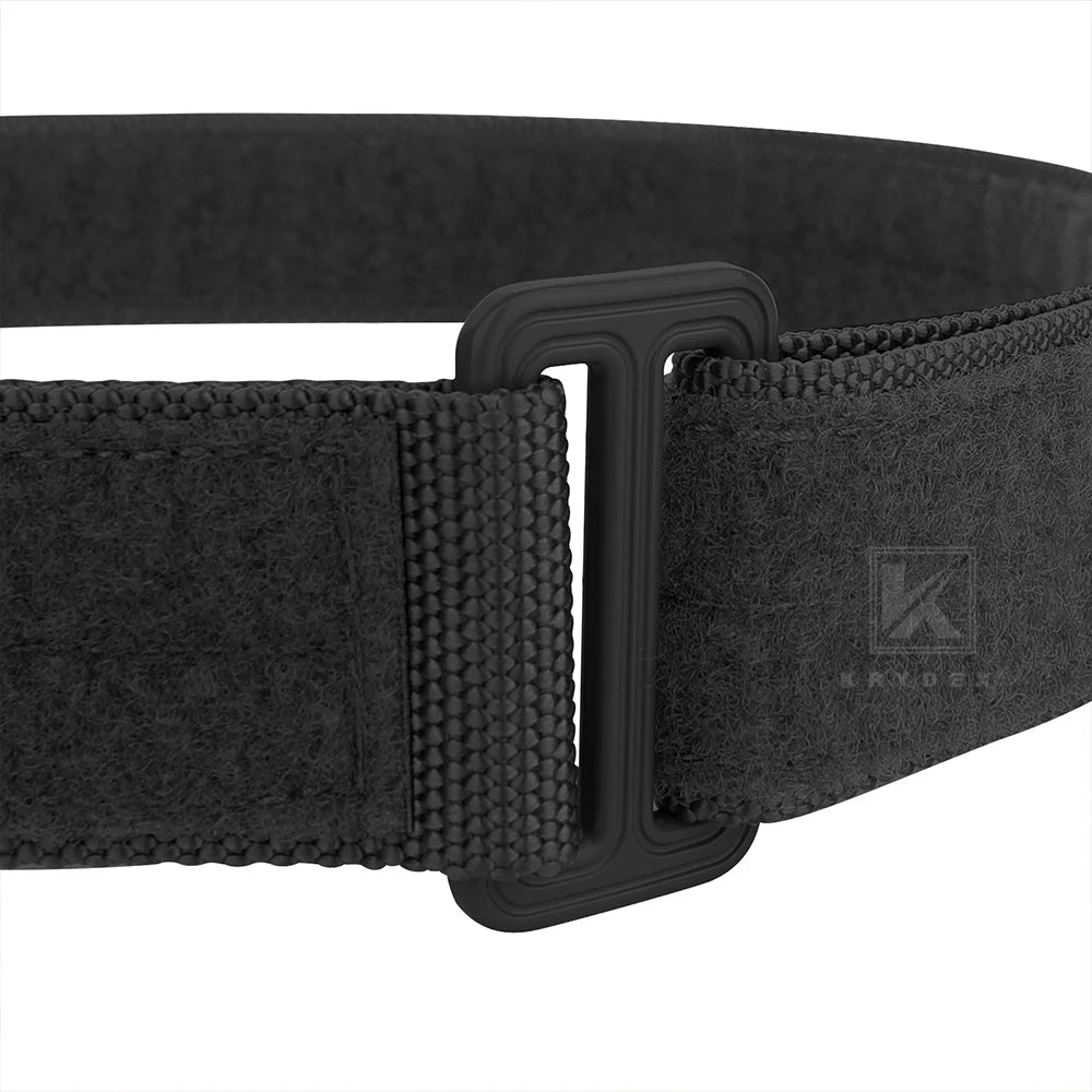 KRYDEX Tactical EDC Belt 1.5" Duty Concealed Carry Base Belt Hook & Loop Inner Belt Men Waist Belt Outdoor Hunting Acessories