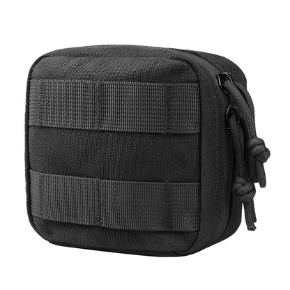 Mini Tactical Molle Pouch Compact Admin Pouch EDC Tool Pouch Utility Multi-Purpose Waist Belt Pouch Outdoor Hunting Camping Bag