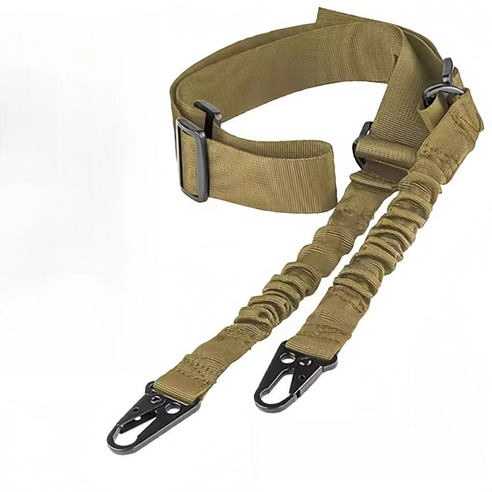2 Points Tactical Sling Adjustable Shoulder Strap with QD Buckle Outdoor Hunting Camping Accessory