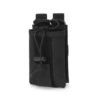 Molle Radio Pouch Walkie Talkie Interphone Holster Outdoor Hiking Hunting EDC Waist Bag Phone Holder Magazine Holder Pouches