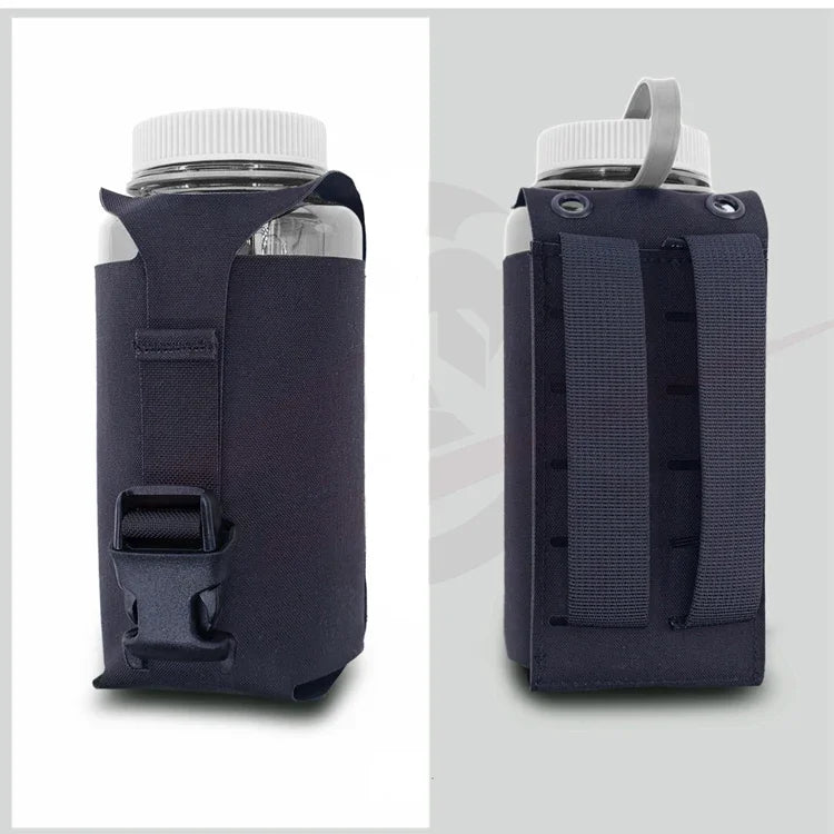 Airsoft SS Style Water Bottle Pouch Tactical Vest Bottle Holder Plate Carrier Molle Pouch Hunting 1L Multicam Bottle Bag Gear