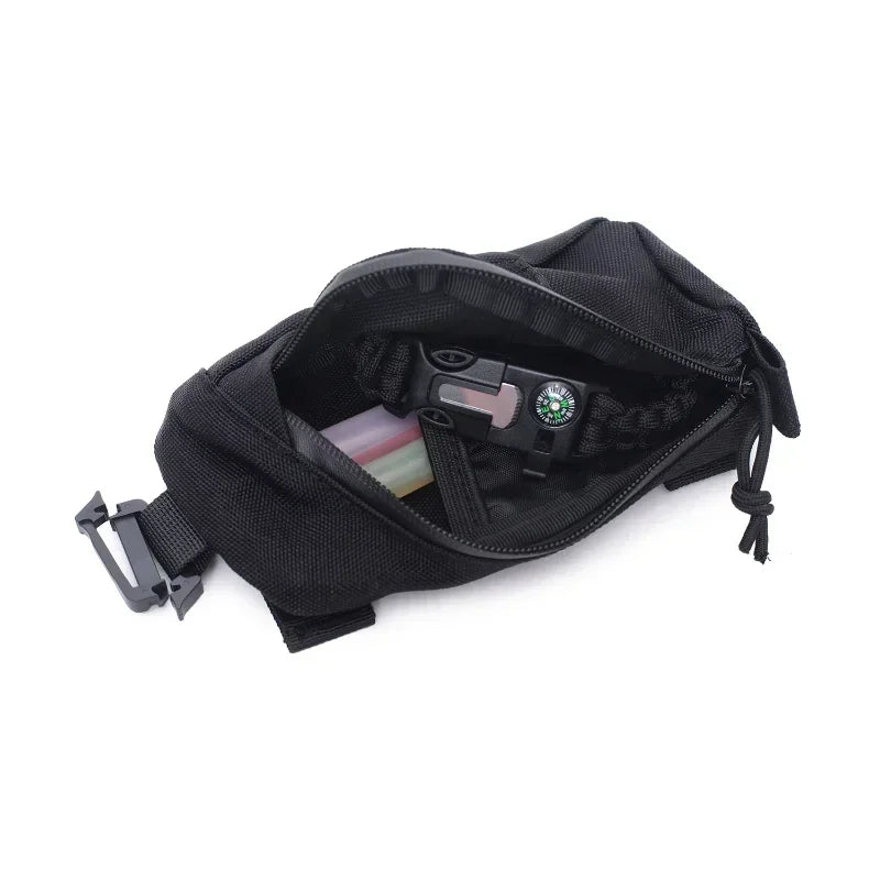 Tactical EDC Accessory Bag Outdoor Molle Phone Pouches Hunting Equipment Shoulder Strap Pack Compact Bag for Outdoor Hiking