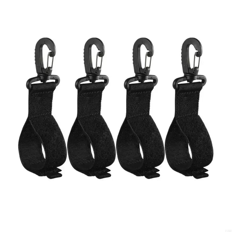 Upgraded Kayak Paddle Holder, Board Accessories Inflatable Boat Storage, Set of 6 Clip Holders