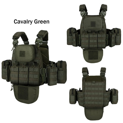 Quick-release training vest molle multifunctional outdoor vest equipment