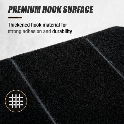 2PCS Tactical Vest Back Pad with Hook‑Loop Multi‑Function Modular Adapter Plate For Expansion Attachment Outdoor Hunting Gear