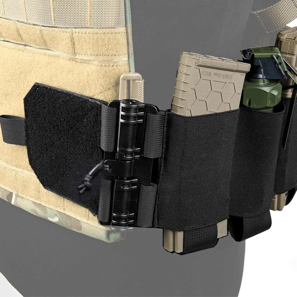 Tactical Cummerbund Waist Cover FCSK Vest Quick Release Cover Universal Plate Carrier Elastic Conversion Vest Gear Accessories