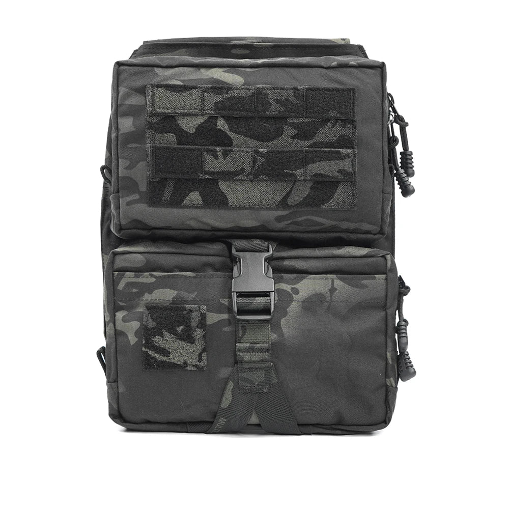Tactical Tool Pouch Double Backpack Hook&loop Universal Pocket Airsoft Hunting Equipment Accessories Wargame Outdoor