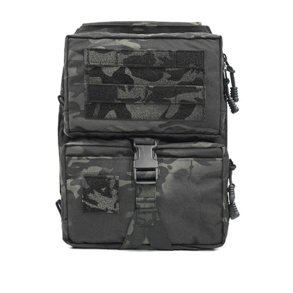 Tactical Tool Pouch Double Backpack Hook&loop Universal Pocket Airsoft Hunting Equipment Accessories Wargame Outdoor