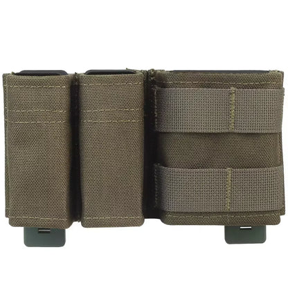 5.56mm Mag Pouch 9mm Mag Pouch Molle Tool Bag Short MAG Bag MOLLE M4 G17 AR15 Airsoft Belt Vest Gear Strap Maclice Clip