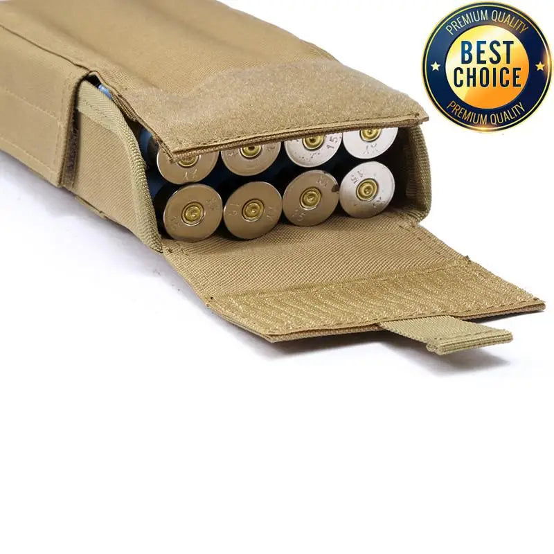 Tactical 25 Round 12 Gauge Magazine Pouch Ammo Shell Pouch Waist Airsoft Gun Bullet Holder Rifle Cartridge Hunting Accessories