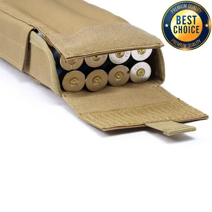 Tactical 25 Round 12 Gauge Magazine Pouch Ammo Shell Pouch Waist Airsoft Gun Bullet Holder Rifle Cartridge Hunting Accessories