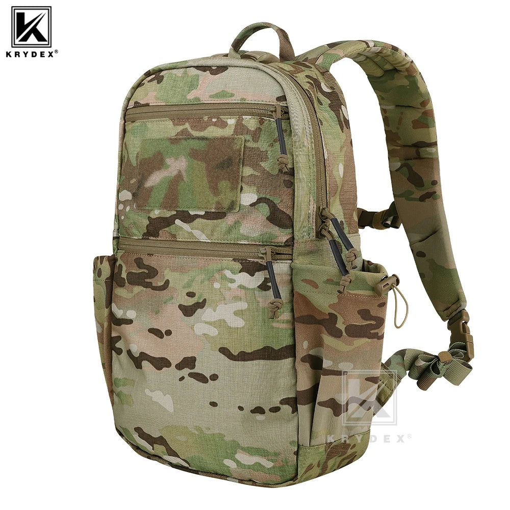 KRYDEX 14L Daypack Outdoor EDC Backpack Tactical Range Pack Travel Hiking Sport Hunting Lightweight Waterproof Backpack Bag