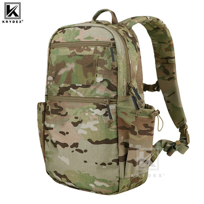 KRYDEX 14L Daypack Outdoor EDC Backpack Tactical Range Pack Travel Hiking Sport Hunting Lightweight Waterproof Backpack Bag