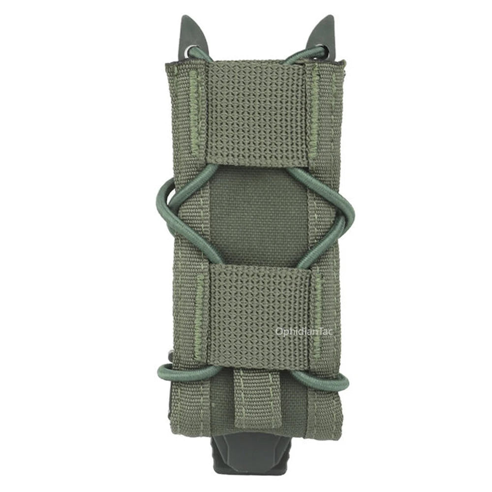 OPHIDANTAC 9MM 5.56 Magazine Pouches Tactical AK AR M4 AR15 Single Magazine Bag Rifle Molle Mag Holster Pouch Hunting