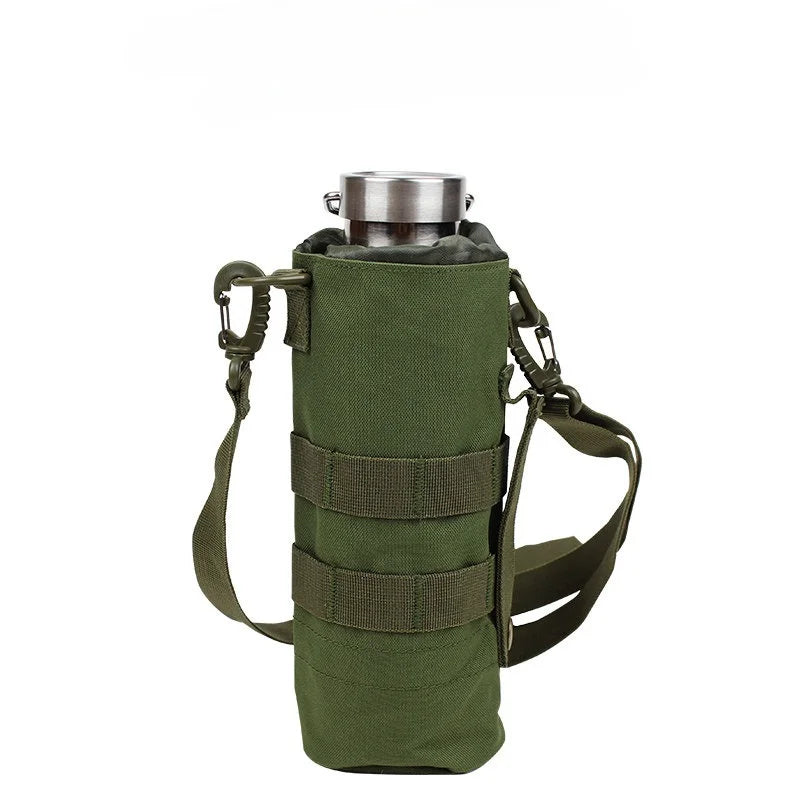 Tactical Water Bottle Holder, MOLLE Water Bottle Pouch 600D Oxford Waterproof Bottle Carrier for Outdoor Hiking Camping Cycling