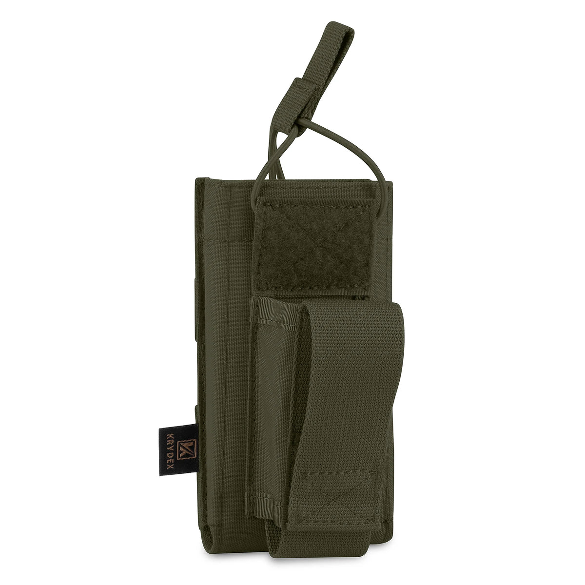 KRYDEX Tactical Magazine Pouch Single Open-Top 5.56 M4 M16 AR15 Rifle & Pistol Mag Pouch Holster Hunting Vest Accessories
