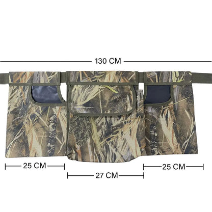 Outdoor Hunting Belt Waist Bag，Field Accessories Game Belt，Bird Hunting Waist Bag，Pouches-Durable Adjustable Lightweight Nylon