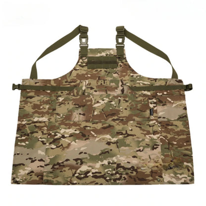 Tactical Vest Apron Men Women 12 Pockets Camouflage Work Apron Outdoor Clothes Accessories Camping Picnic Garden  Wear-resisting