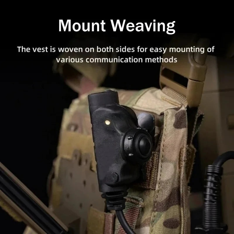 Tactical Vest Plate Carrier Set AVS MBAV Adaptive Modular Quick Release Comfortable MOLLE Airsoft Training Hunting Combat Vests