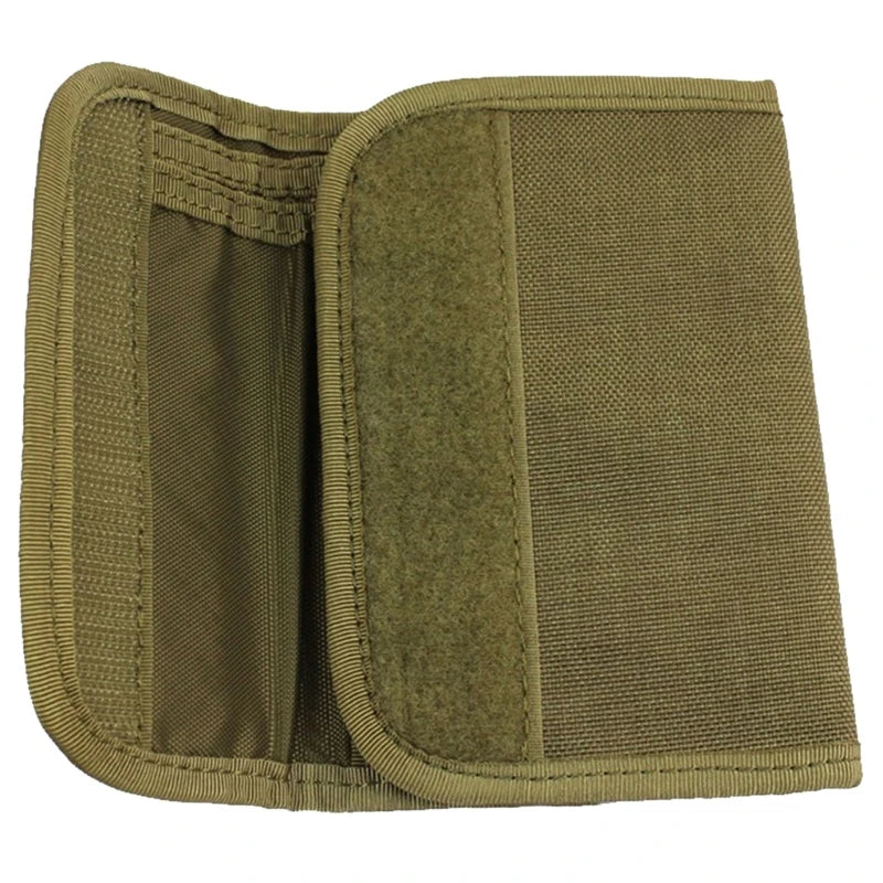 Portable Tactically Trifold Wallet Travel Coin Purse Card Holder Hunting Bag Lightweight Pocket Handbag Durable 24BD