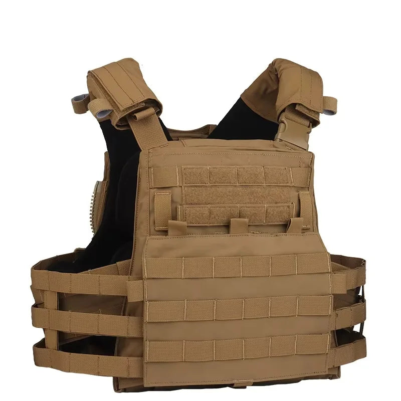 Avs Mbav Trapezoidal Board Bag Quick Release Tactical Vest Compatible with Sapi Mbav Protective Board Soft Lining Hunting Vest