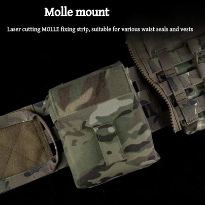 Molle bag for trauma first aid, suitable for car home travel, hiking and camping, emergency life-saving equipment