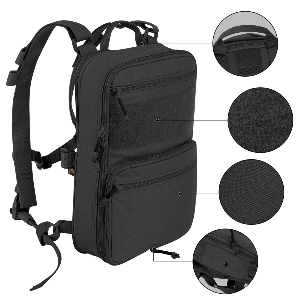 KRYDEX 500D Nylon Tactical D3 Flatpack Backpack Bag with D3CR Chest Rig Vest Magazine Pouch Hunting Outdoor Airsoft Gear