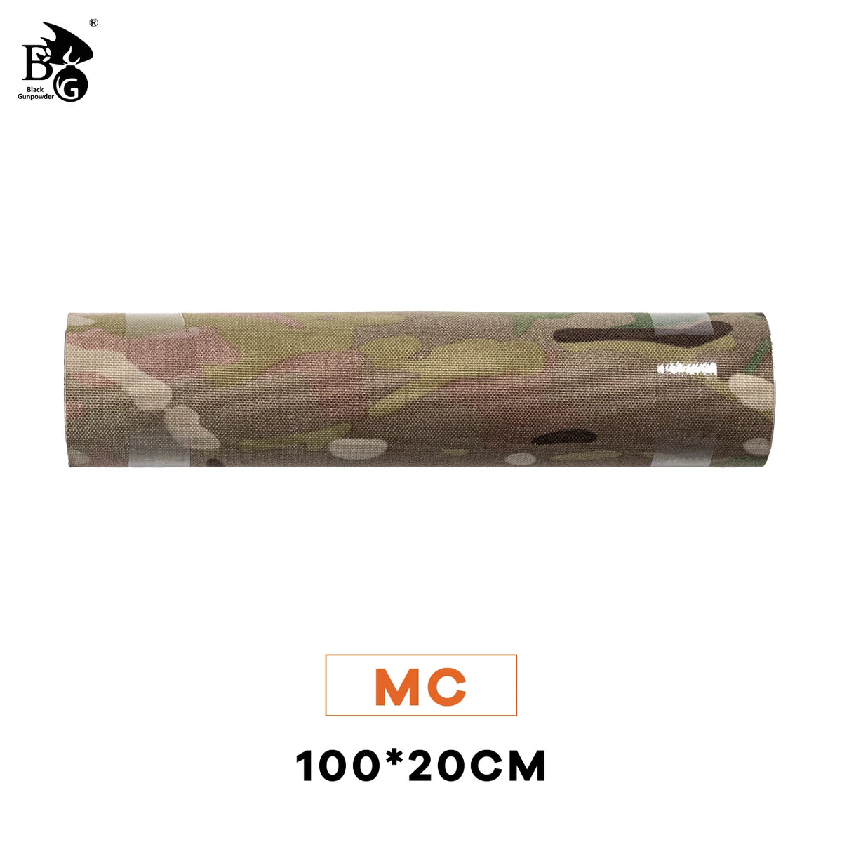 Mc Tropic Self-Adhesive Camo Wrap Roll – Reusable No-Residue Tape for Airsoft, Optics, Knives & Tactical Gear