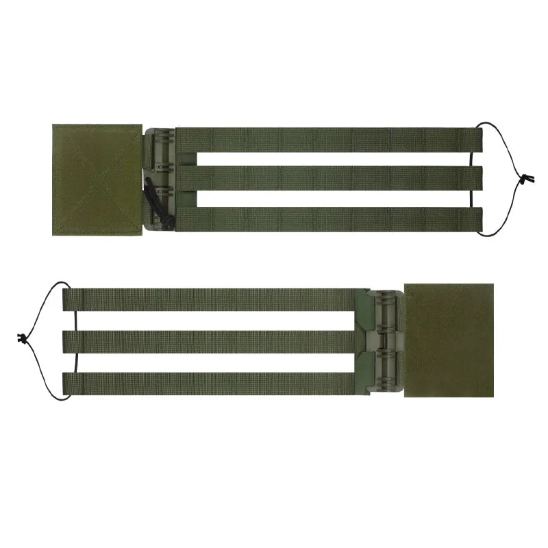 Tactical Vest Accessories Adjustable Quick Removal Waist Belt Universal Hunting Airsoft Vest Quick Release Buckle 2Pcs