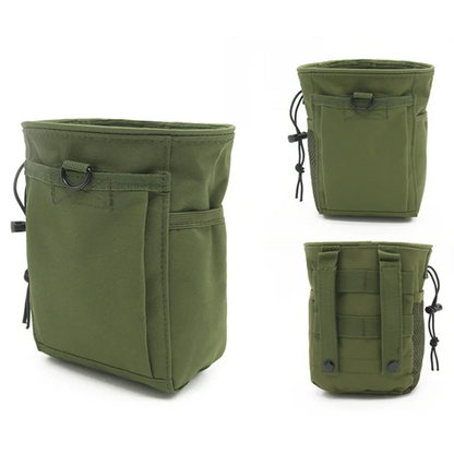 2024 New Outdoor 3-5L Camouflage Molle 600D Nylon Dump Drop Pouch Recycle Waist Pack Ammo Bags Hunting Accessories Bag Pouches