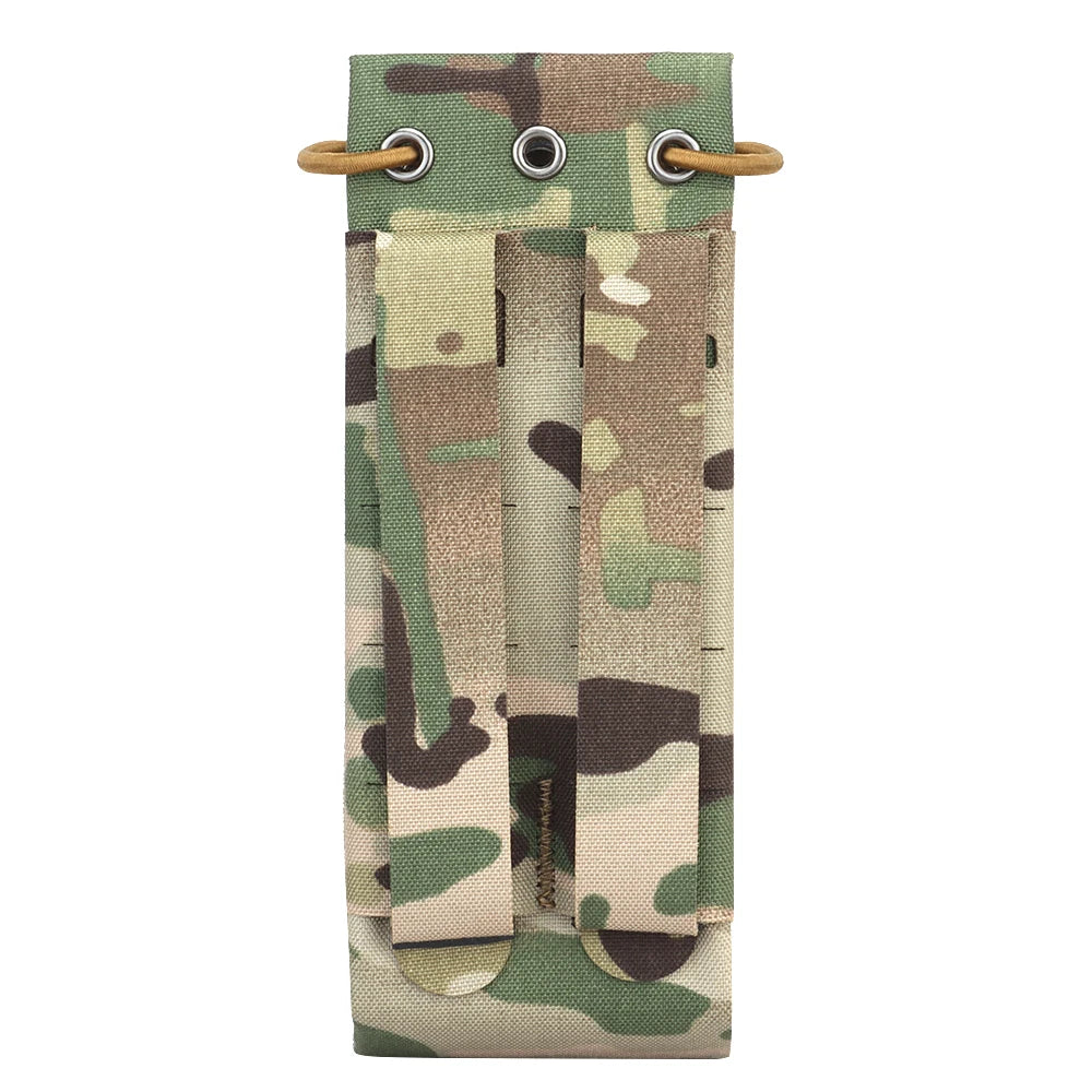 Tactical Universal Radio Pouch Interphone Holder Bag for MPU5 PRC163 152 148 PTT Walkie-talkie Storage Pocket Hunting Vest Gear