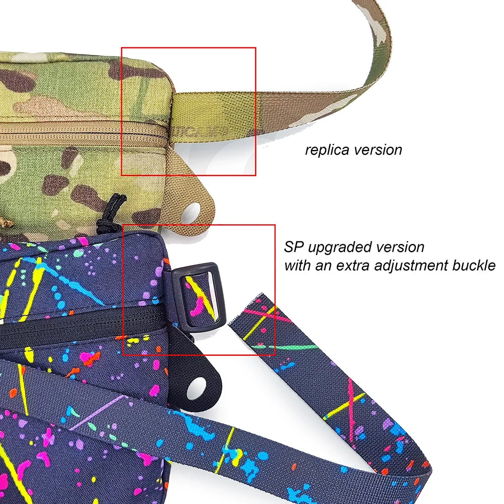 Outdoor SS Style the Big Fanny SACK Adjustable Tactical Fanny Pack Waist Bag Pouch Crossbody Bag Travel MC SP Version