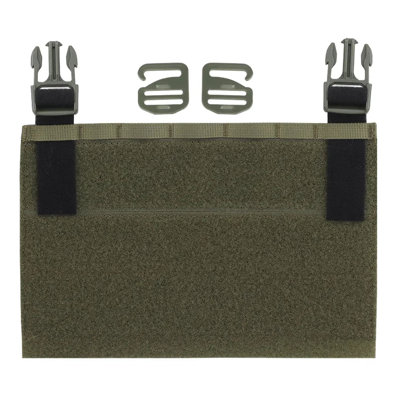 Tactical Front Panel Placard Conversion Adapter Quick Change Flaps Accessories Crye Vest AVS JPC AVS SPC Plate Carrier Airsoft