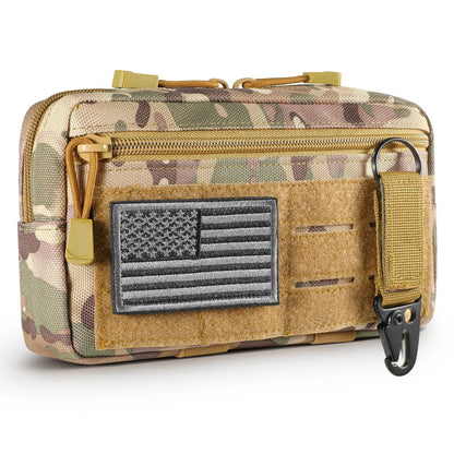 Outdoor Tactical Molle EDC Pouch  For Hunting Hiking First Aid Kit Pouch Waist Pack Emergency EMT Utility Tool Pouch Hunting Bag