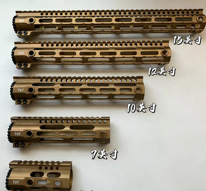 ###2026 Hot Aluminum 10Inch Rifle M-Lok Handguard Rifle Scope Mount with Steel Nut Airguns Airsoft