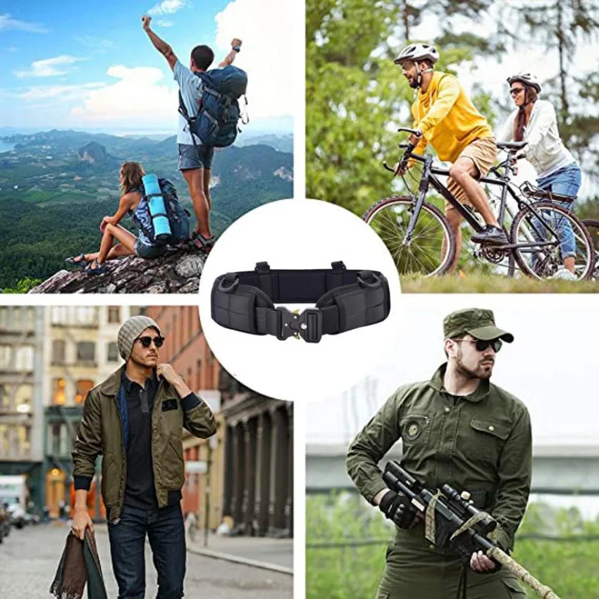 Belt Set MOLLE Belt Slim Tactical Belt APF Tool Kit Adjustable Clothing Set