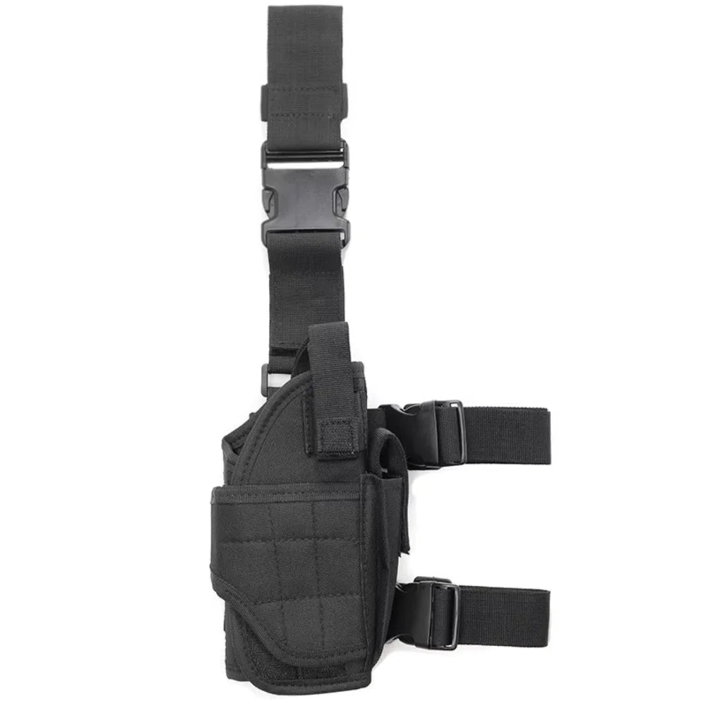 Tactical Leg Holster Airsoft Hunting Pistol Holster Pouch Adjustable Strap Nylon Gun Holster For Universal Gun